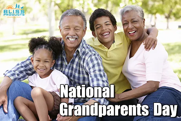 Grandparents with grandchildren