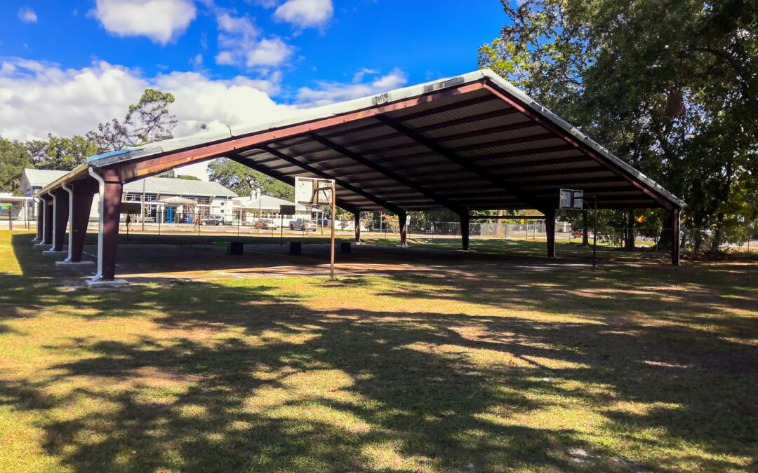 Pineview Elementary’s New Basketball Shelter