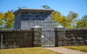 Stones River National Battlefield monument in Murfreesboro, Tennessee, representing Rutherford County coverage by Bliss Products and Services.
