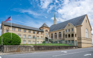 Historic church in Johnson City, Tennessee, representing the communities served by Bliss Products and Services.