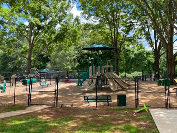 Moravian Church Playground – Clemmons NC | Bliss Products and Services Playground at Moravian Church in Clemmons NC designed and installed by Bliss Products and Services