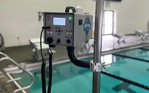 Product image of poolside mounted championship start system for the Taylor Baker County community card.