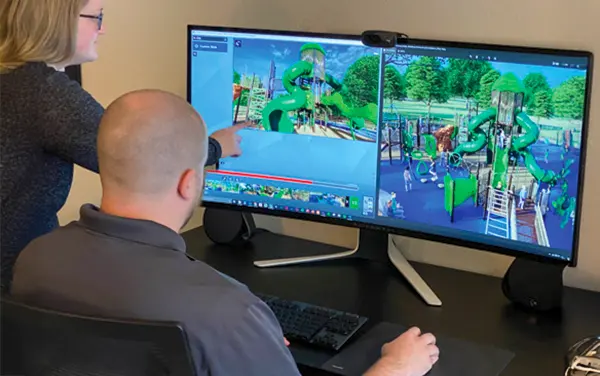 Play design in Edgefield County, SC