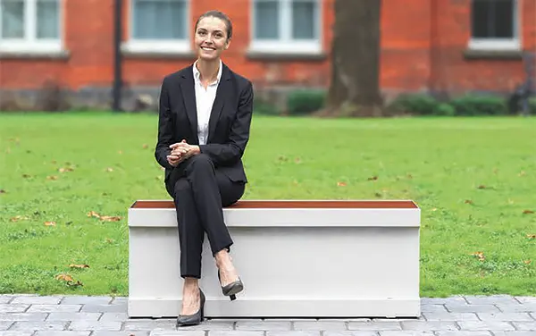 Aerial night view of Hillsboro, Virginia in Loudoun County – supported by Bliss Products and Services with inclusive playground and outdoor recreation solutions.