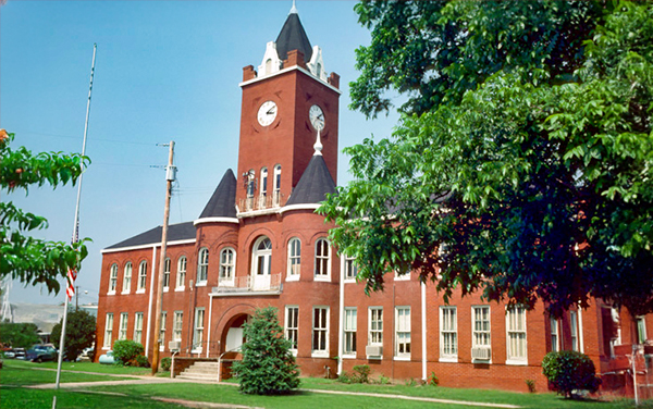 Coffee County Courthouse in Elba, Alabama, county overview image for Bliss Products and Services.