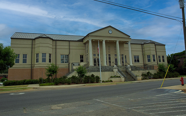 Conecuh County Government Center in Evergreen, Alabama, county overview image for Bliss Products and Services.