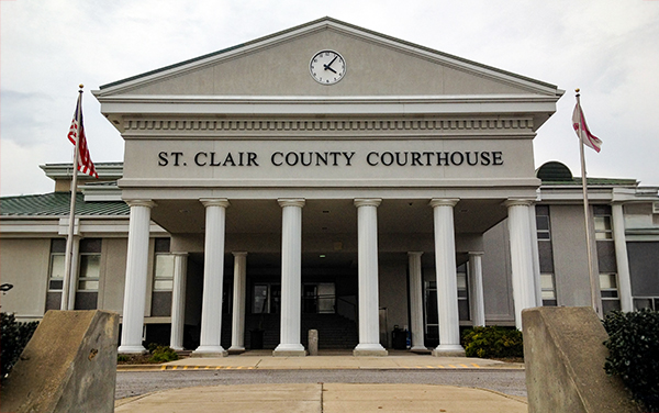 St. Clair County Courthouse, Pell City, Alabama, for Bliss Products and Services.
