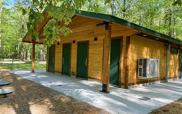 Police-themed playground at Kempsville Park in Virginia Beach, designed and installed by Bliss Products and Services