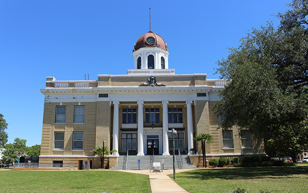 Historic Gadsden County Courthouse in Quincy Florida