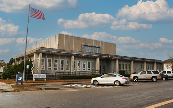 Holmes County courthouse in Bonifay Florida
