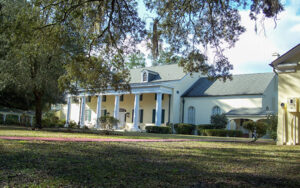 Museum building at Stephen Foster Folk Culture Center State Park in White Springs, Hamilton County, Florida