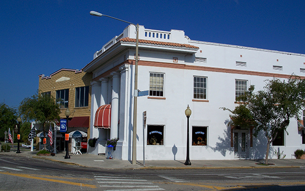 Buildings in the Sebring Downtown Historic District in Highlands County, Florida
