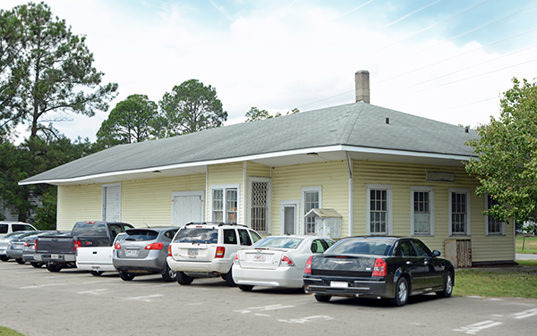 Alma Depot in Alma, Georgia, representing historic community character in Bacon County for Bliss Products and Services.