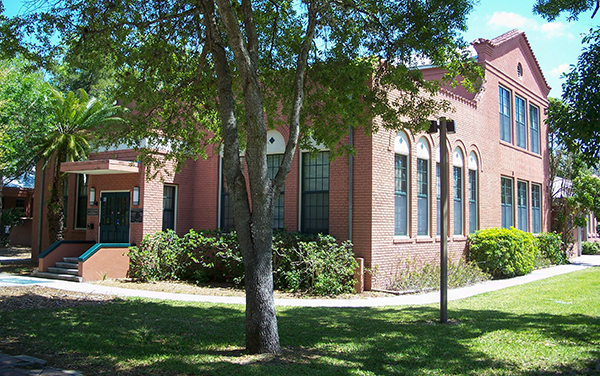 Historic Bonita Springs School building in Lee County, Florida