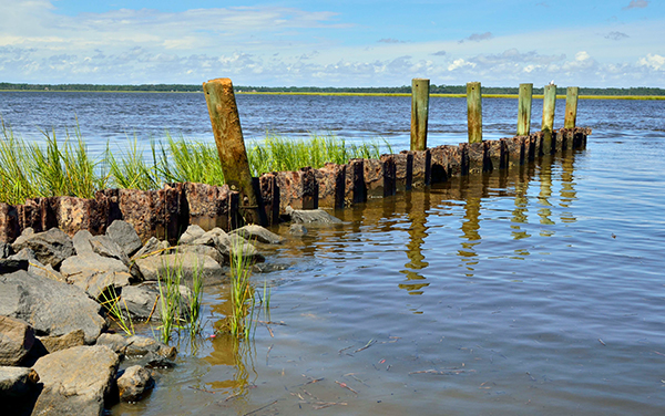Crooked River State Park in St. Marys, Georgia, showing waterfront scenery and coastal outdoor recreation in Camden County.