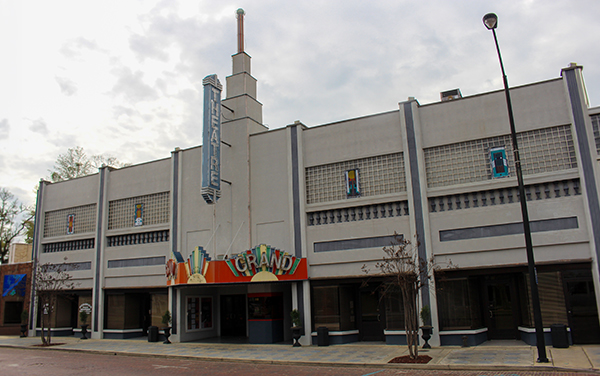 Grand Theater in Fitzgerald, Georgia, representing downtown and cultural character in Ben Hill County for Bliss Products and Services.