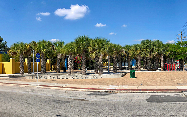 Immokalee Zocalo Plaza in Collier County, Florida