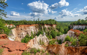Providence Canyon State Park representing communities across South Georgia