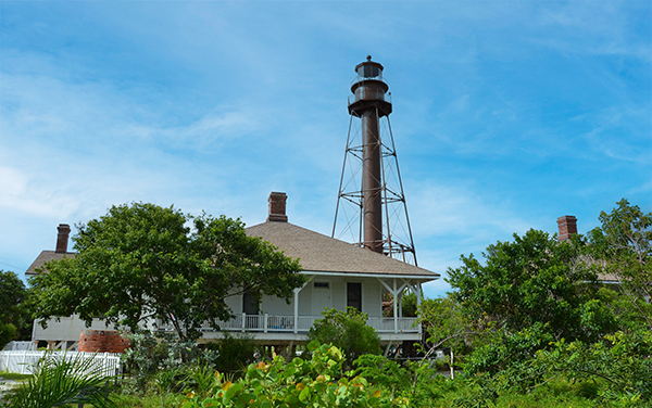 Sanibel Island Light in Lee County, Florida
