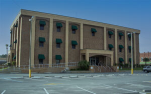 Taylor County Courthouse exterior in Perry, Florida