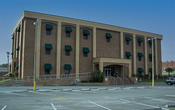 Taylor County Courthouse exterior in Perry, Florida
