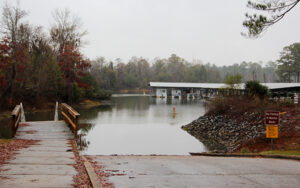 Boat ramp and marina at Florence Marina State Park in Stewart County, Georgia, featured by Bliss Products and Services