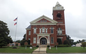 Butts County Courthouse in Jackson, Georgia