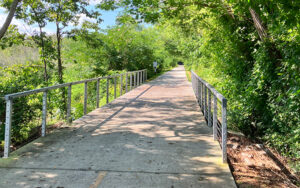 Carrollton GreenBelt trail in Carrollton, Georgia