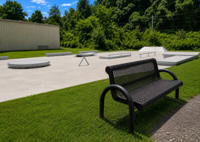 Concrete Skate Park at Mark Watson Park, Sylva, NC