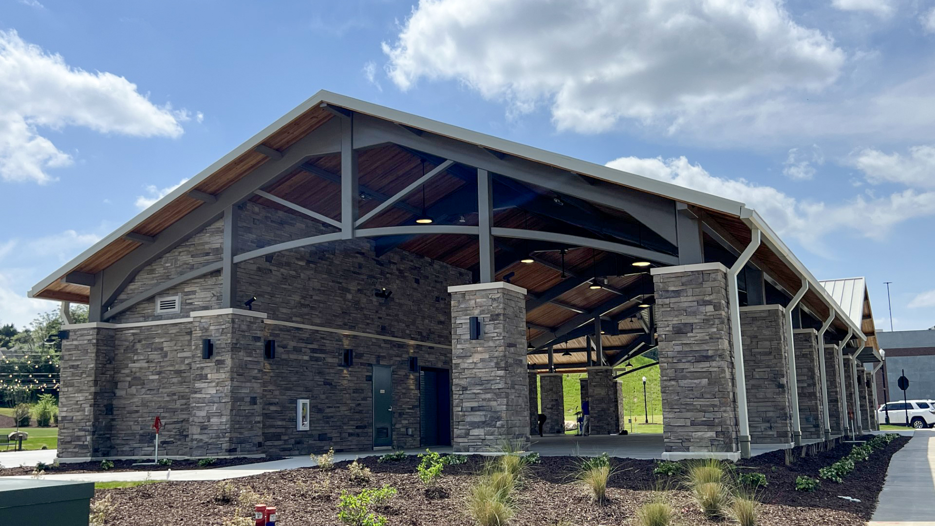 Open-air Market Pavilion at The Plaza in Evans, Georgia